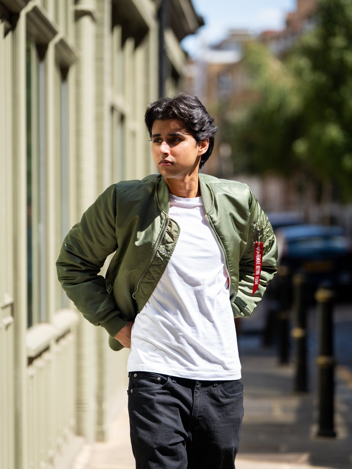 Nekki Sehmbi, editorial portrait, London
